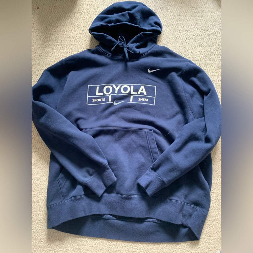 Nike Blue Sweatshirt Classic Hoodie